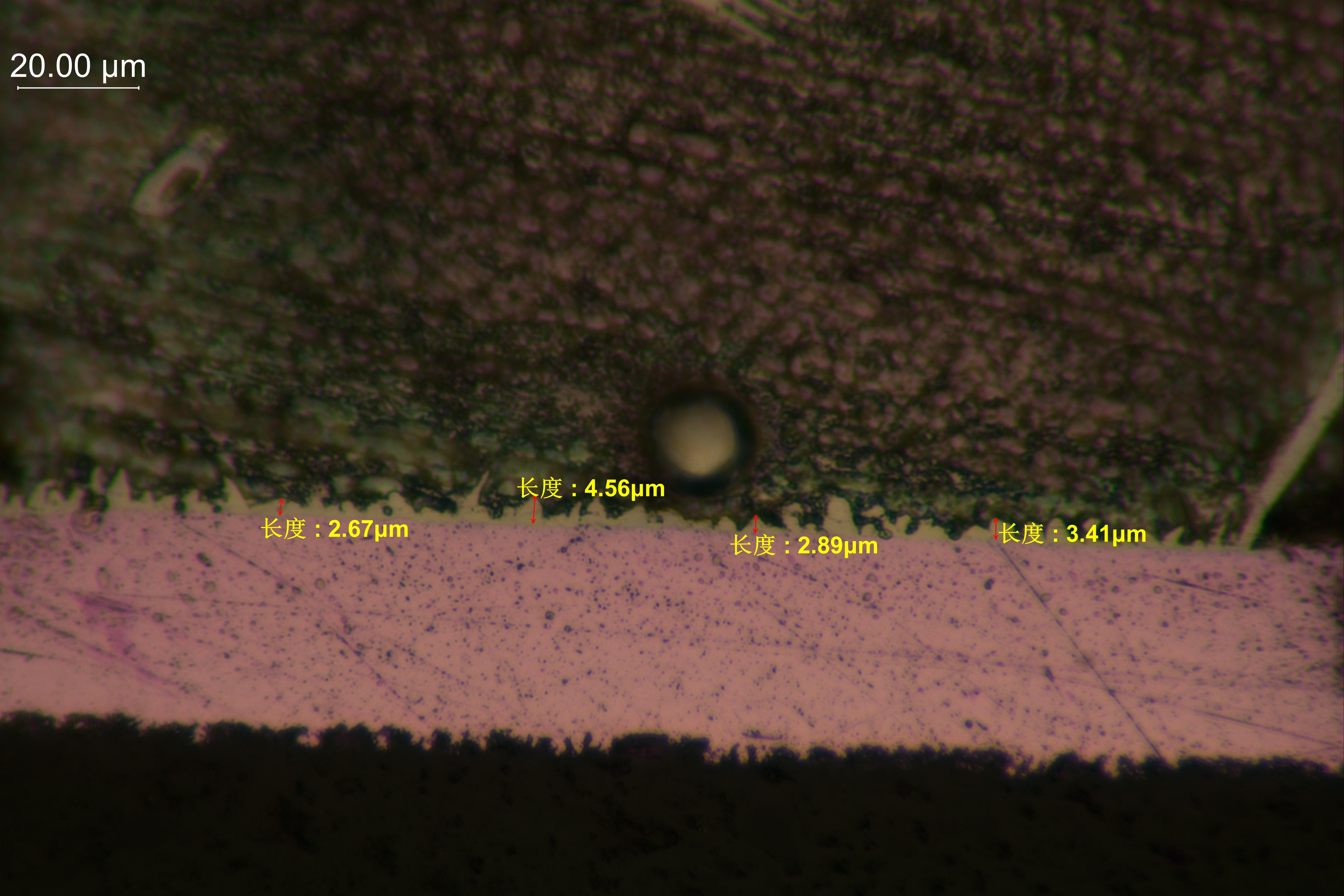 利用鏡檢法觀察 IMC 層教程